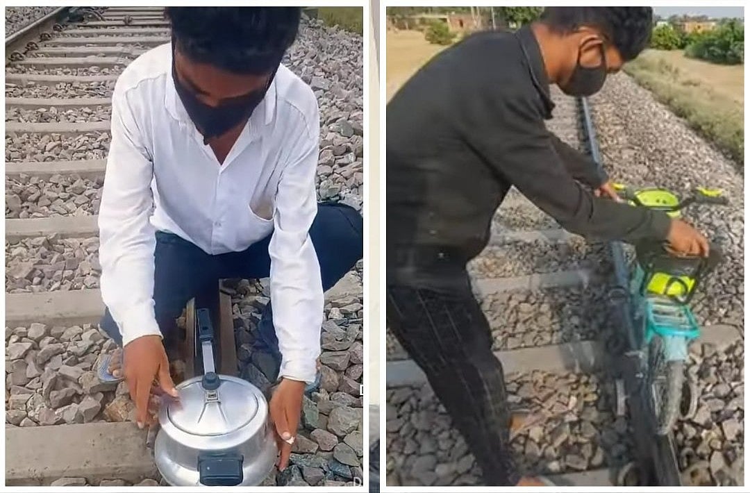 X/@RailMinIndia
 : Railway Protection Force arrested YouTuber Gulzar Sheikh